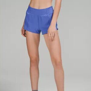 Hotty Hot High-Rise Lined Short 2.5" - Wild Indigo (Size 8)